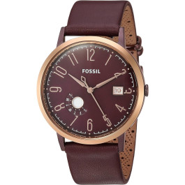 Watch strap Fossil ES4108 Leather Red 20mm